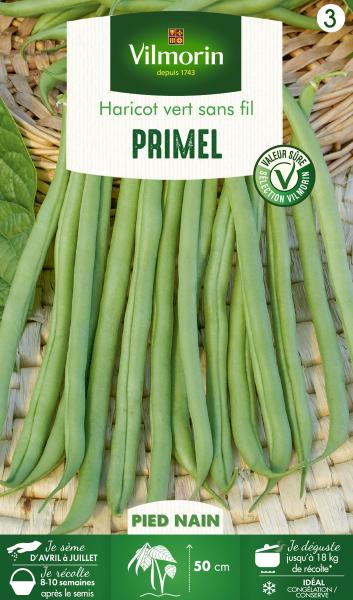 Légumes Secs - Haricot Nain Vert Primel - PACKAGING_RECTO